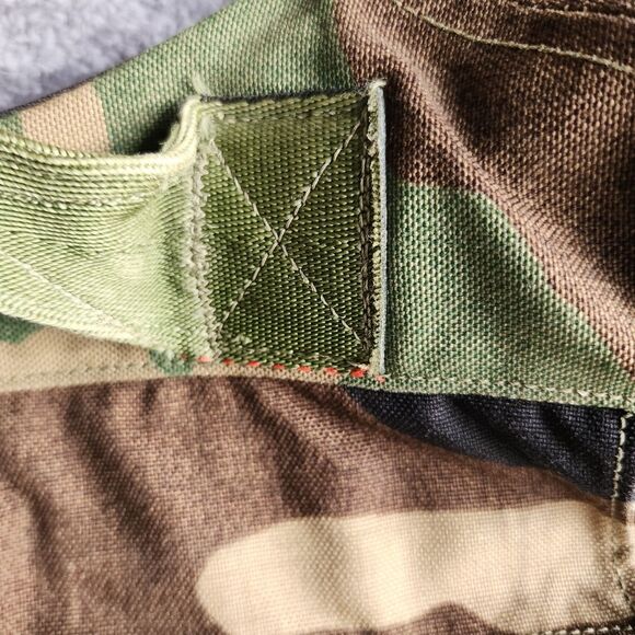 Camouflage Tactical Vest Carrier w/ Inserts Size Large Woodland BDU Display Only - Picture 5 of 15